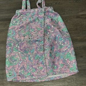 Pastel Paisley kids bath towel